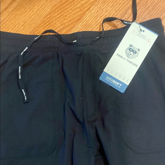 Black men’s pair of thieves lounge pants sz large new - Picture 3 of 5